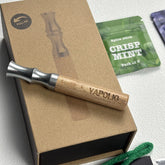 Boîte Cadeau VAPOLIO™ Premium Bois & Inox Noir - Accessoires Luxe