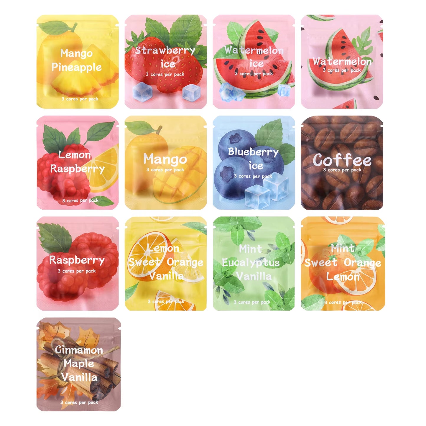 Tobacco Free Lavender Long Respiratory Flavor Herbal Cigarettes 3 Pack Inhaler Nausea Products Pendant with Filter