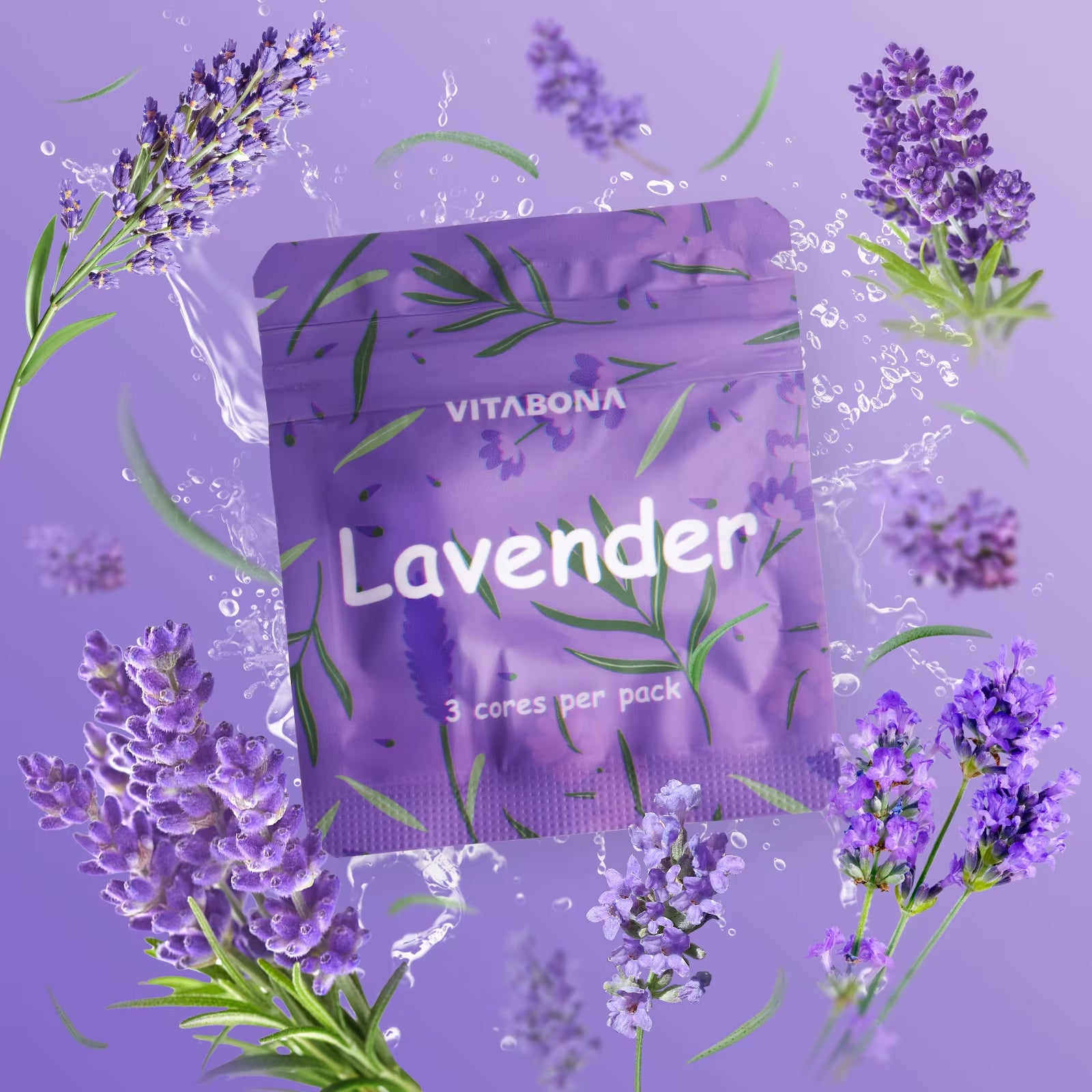 Tobacco Free Lavender Long Respiratory Flavor Herbal Cigarettes 3 Pack Inhaler Nausea Products Pendant with Filter