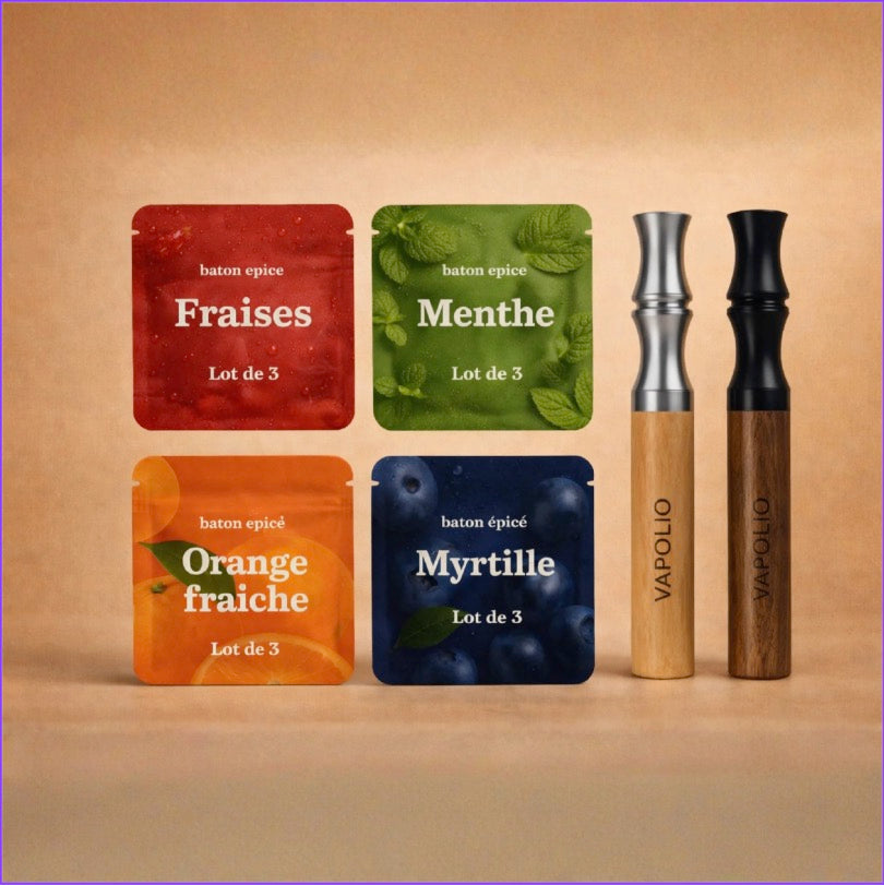 Pack Sérénité VAPOLIO™ – Gamme Complète 5 Parfums